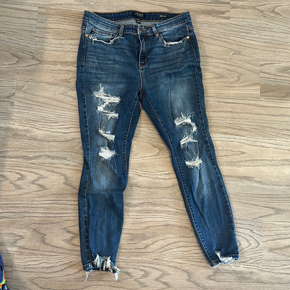Judy Blue High Rise Skinny Jeans 13/31